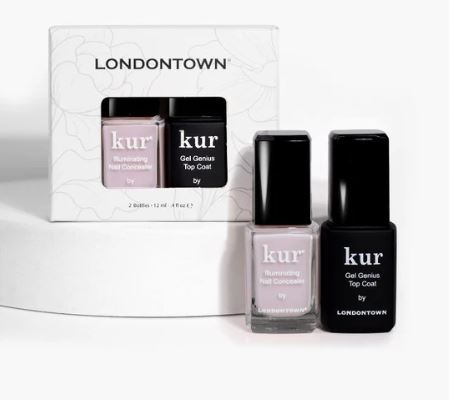 Conceal & Go  PINK -GGtop coat & Pink illuminating nail concealer
